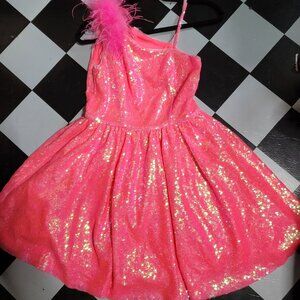 Mark Defang Pink Dress